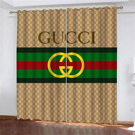 gucci red tray|Gucci curtains for bedroom.